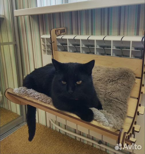 Лежанка гамак для кошек