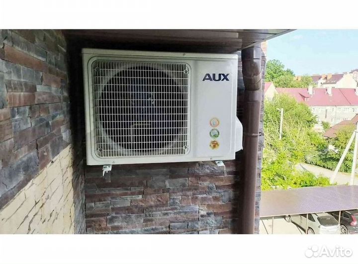 Сплит система с установкой