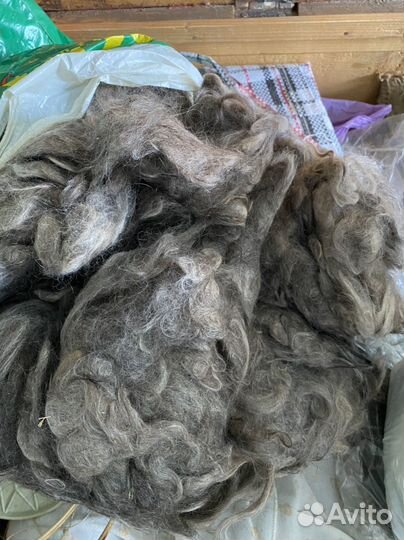 Козий пух, Пряжа