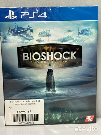 BioShock: The Collection PS4, английская версия