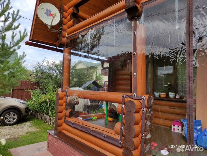 Мягкие окна для кафе летней веранды беседки