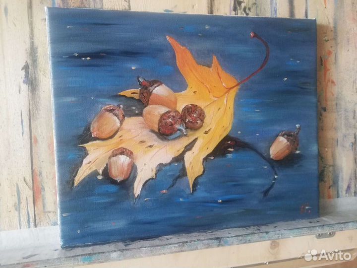 Картины маслом на осеннюю тему