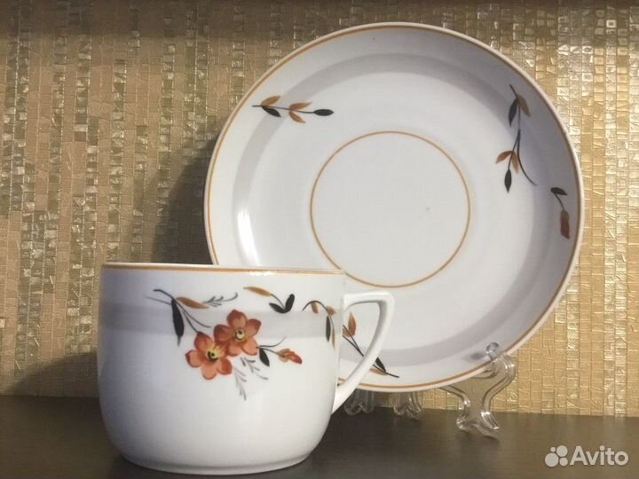 Посуда СССР Песочное. Дулево Кузнецова