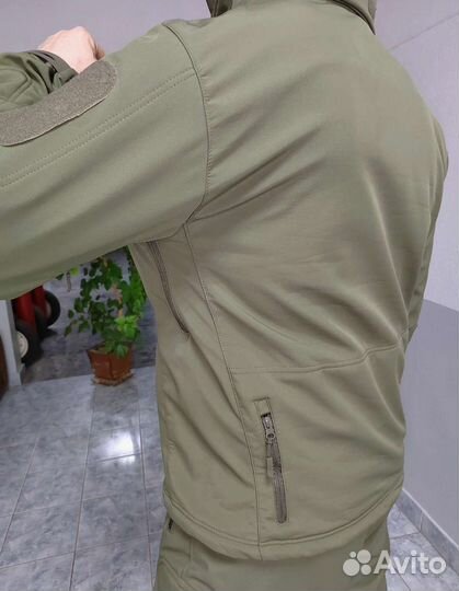 Тактический костюм олива softshell