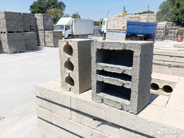 Блоки для строительства стеновые вибропрессованные