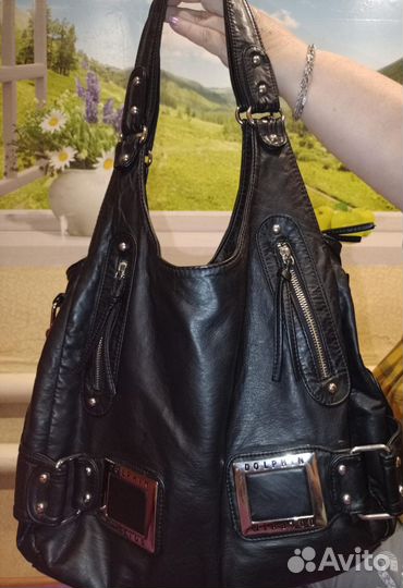 Сумка женская на плечо черная