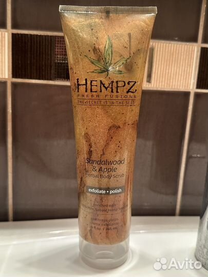Скраб для тела hempz sandalwood & apple