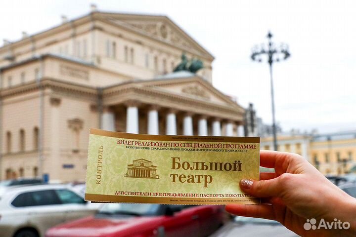 Билеты в театр Москва 1/2