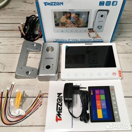 Видео домофон wifi(комплект новый)