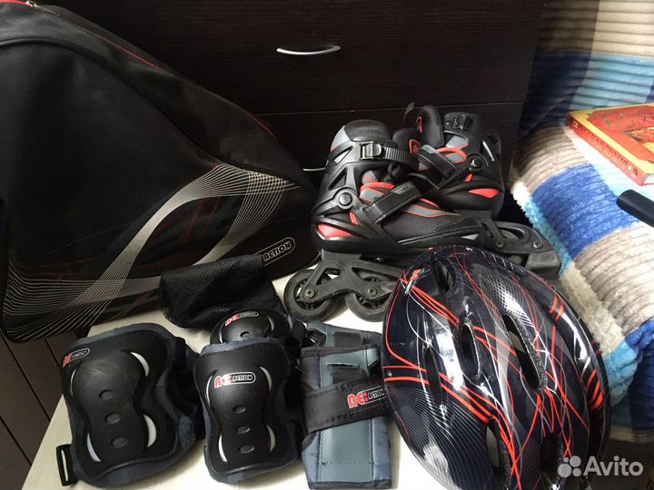 Детские ролики и защита