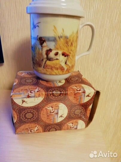 Кружка с крышкой