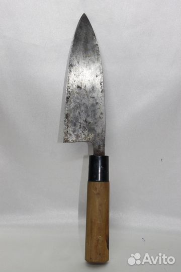 Старый японский нож. Дэба. Made in Japan