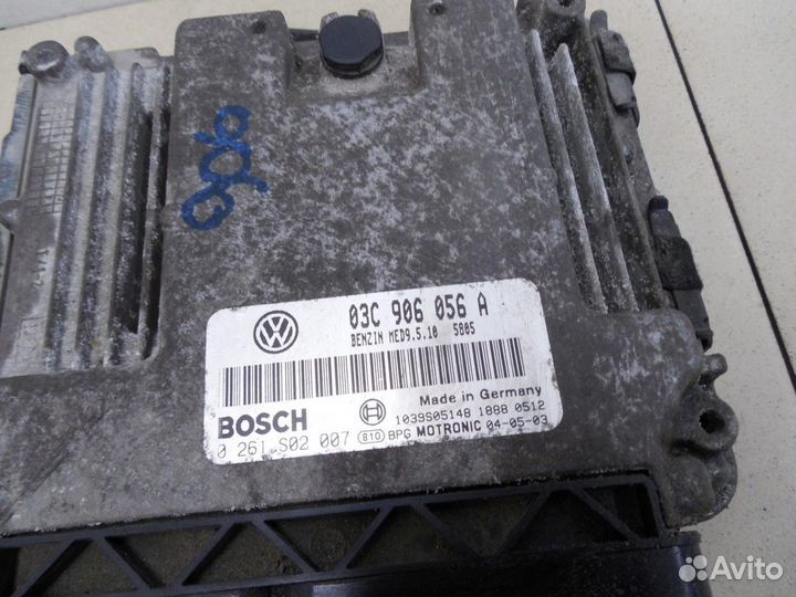 Блок управления двигателем Golf V 2003-2009