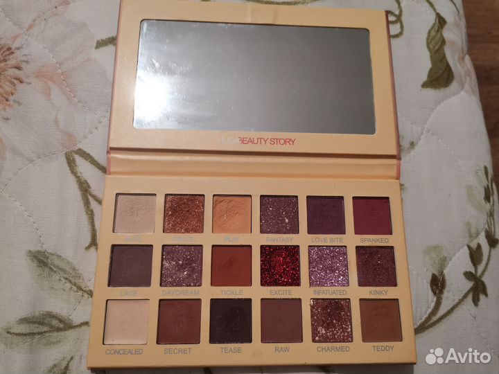 Тени для век, палетка