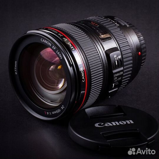 Объектив canon EF 24-105 F4 USM