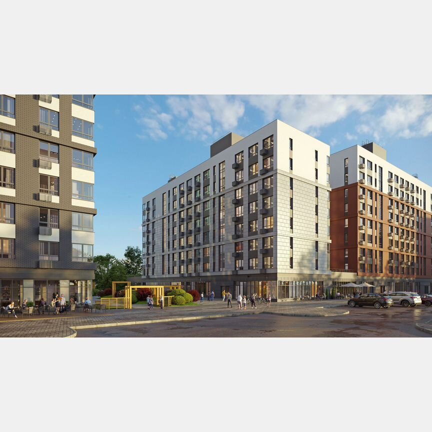 4-к. квартира, 65,9 м², 11/22 эт.