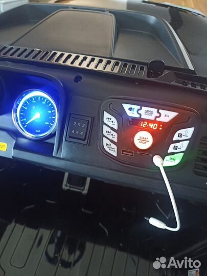 Электромобиль проходимый hammer 2 места, 4 вд