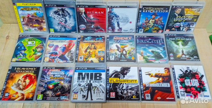 Диски с играми Playstation 3