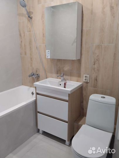 Ремонт ванной комнаты и туалета под ключ