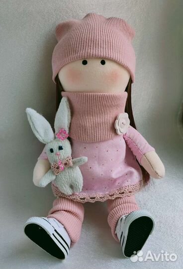 Кукла Зефирка, интерьерная 27,5 см