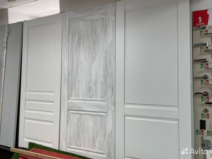 Двери межкомнатные белые