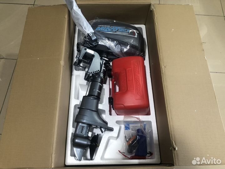 Лодочный мотор Mikatsu (Микатсу) m 5 fhs + внешний