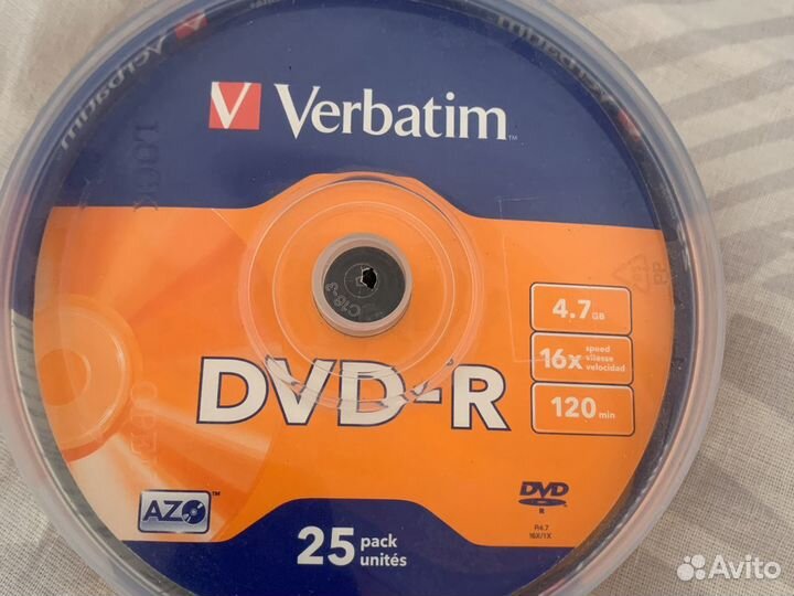 Болванка dvd-r 25 штук