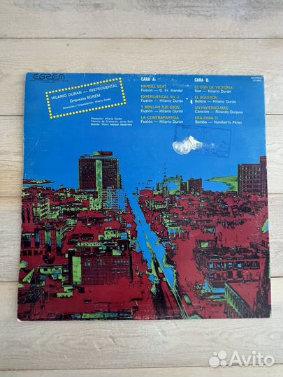 Виниловая пластинка Hilario Duran Habana 9p.m