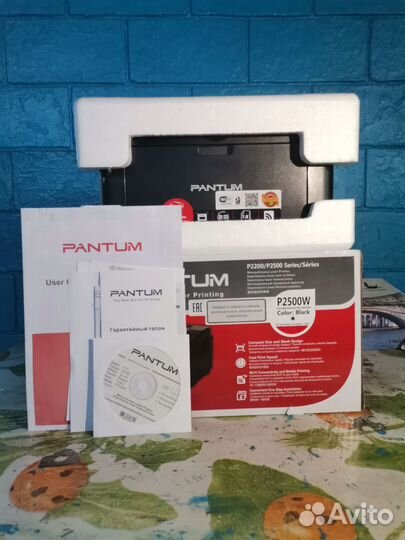 Принтер pantum2500w