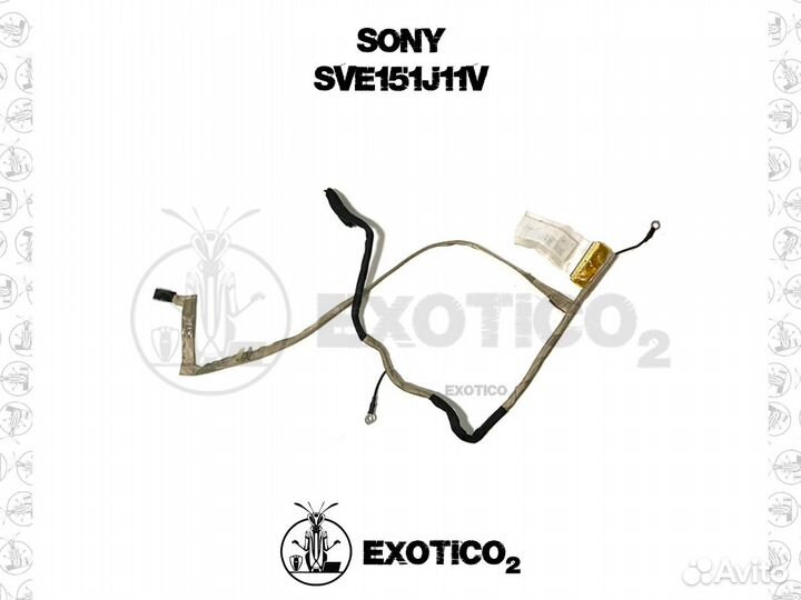 Sony vaio SVE151J11V Шлейф матрицы
