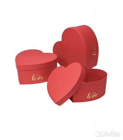 Коробки для подарков в виде сердца
