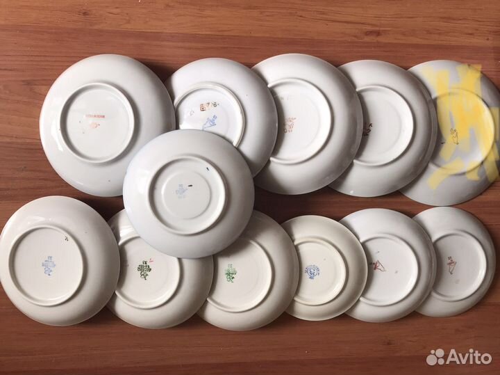 Блюдца Дулево, Вербилки