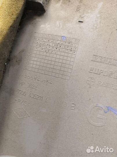 Обшивка стойки Рено Клио 2 Симбол