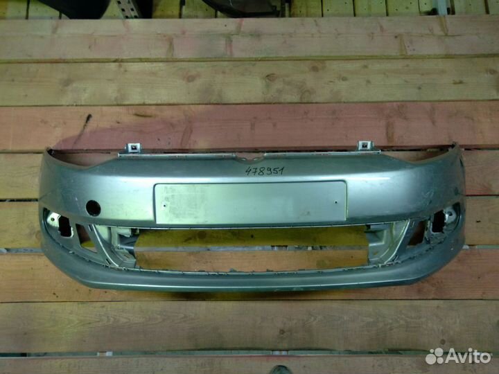 Передний бампер Volkswagen Polo 2014г