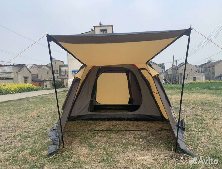 Палатка туристическая 2 слойная автомат