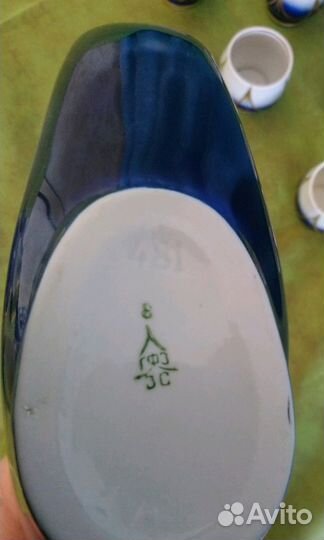 Штоф и стопки гфз антиквариат