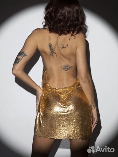 Платье кольчуга