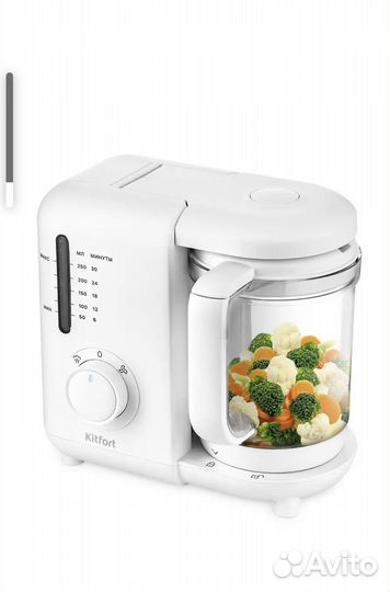 Пароварка блендер kitfort