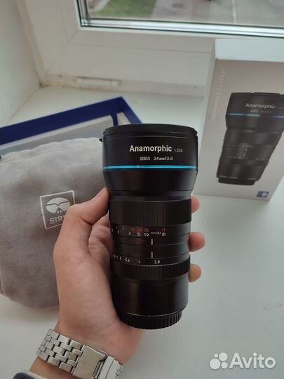 Объектив Anamorphic 24mm F2.8 sirui