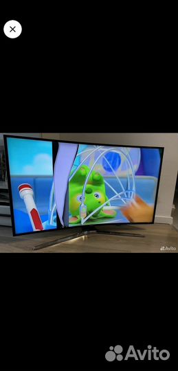 Телевизор Samsung 49 изогнутый, на запчасти