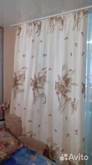 Комплект шторы и тюль бу