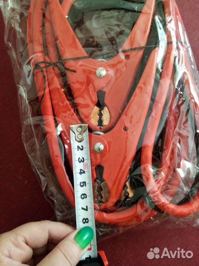 Новые Пусковые провода (прикуривания) 2,5м-200А