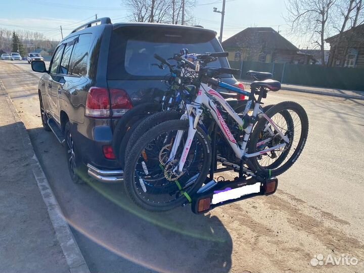 Велоплатформа WellTour-4 на фаркоп для 4 вел