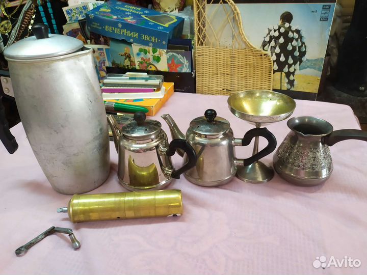 Металлическая посуда СССР