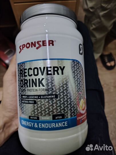 Sponser recovery drink