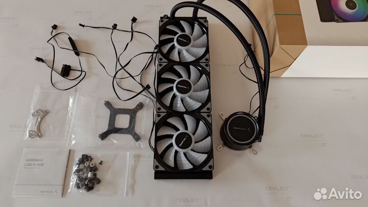 Водяное охлаждение сжо DeepCool Gammax L360 A-RGB