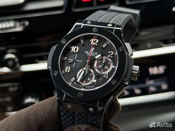 Часы Hublot big bang 44 mm Black Dial