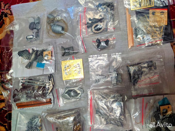 Детали и украшения для сборных моделей кораблей