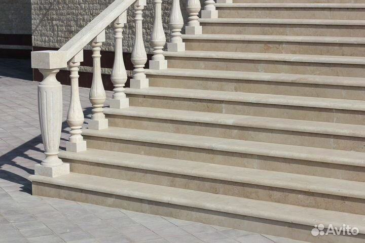 Изготовление лестниц и ступеней из камня