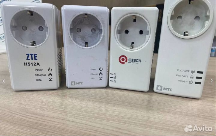 PLC Адаптеры qtech/ZTE/мгтс опт